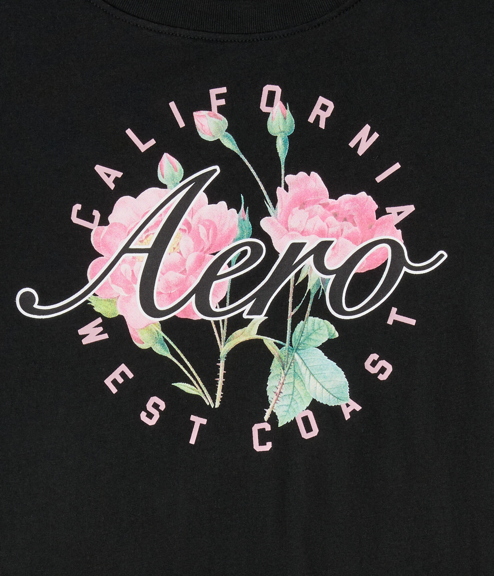 Aero West Coast Floral Graphic Tee