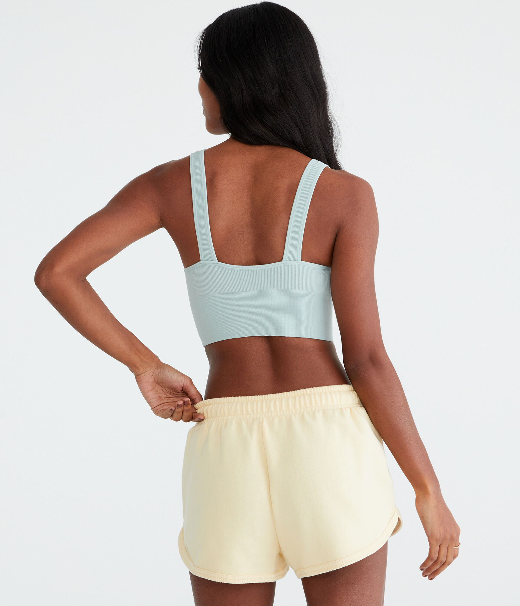 Seamless Scoop Long-Line Bralette