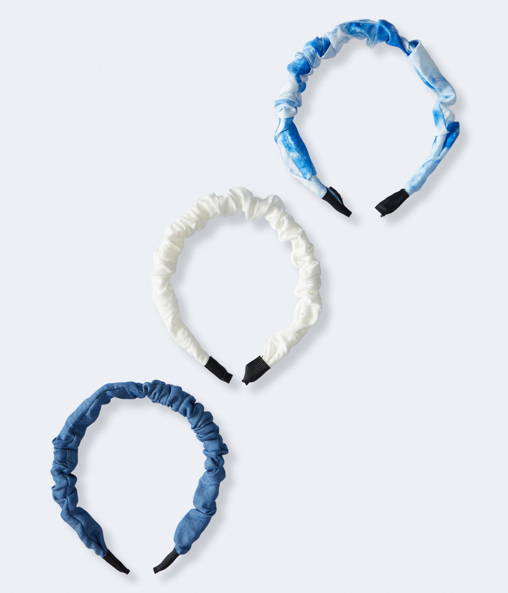 Ruched Headband 3-Pack