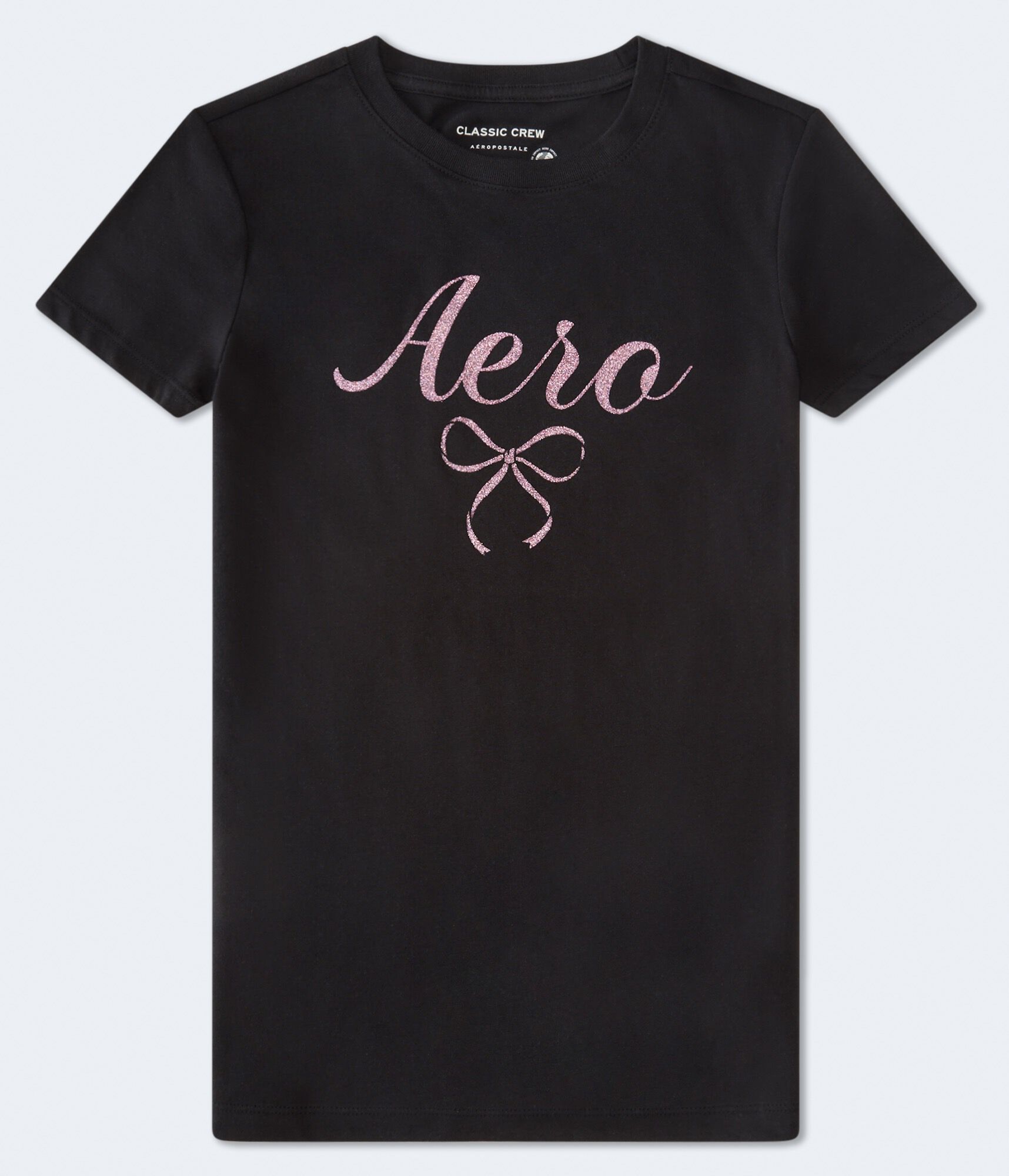 Aero Bow Glitter Graphic Tee