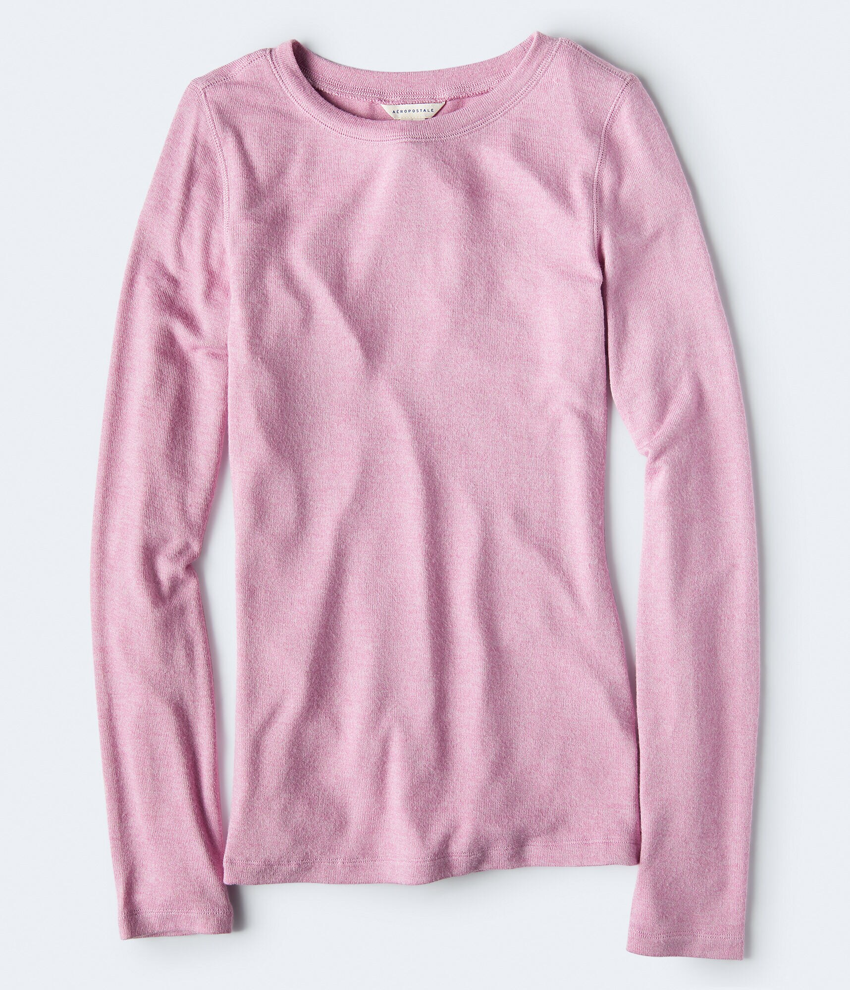 Long Sleeve Seriously Soft Solid Crew Top