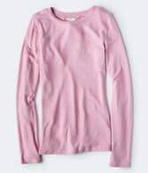 Long Sleeve Seriously Soft Solid Crew Top