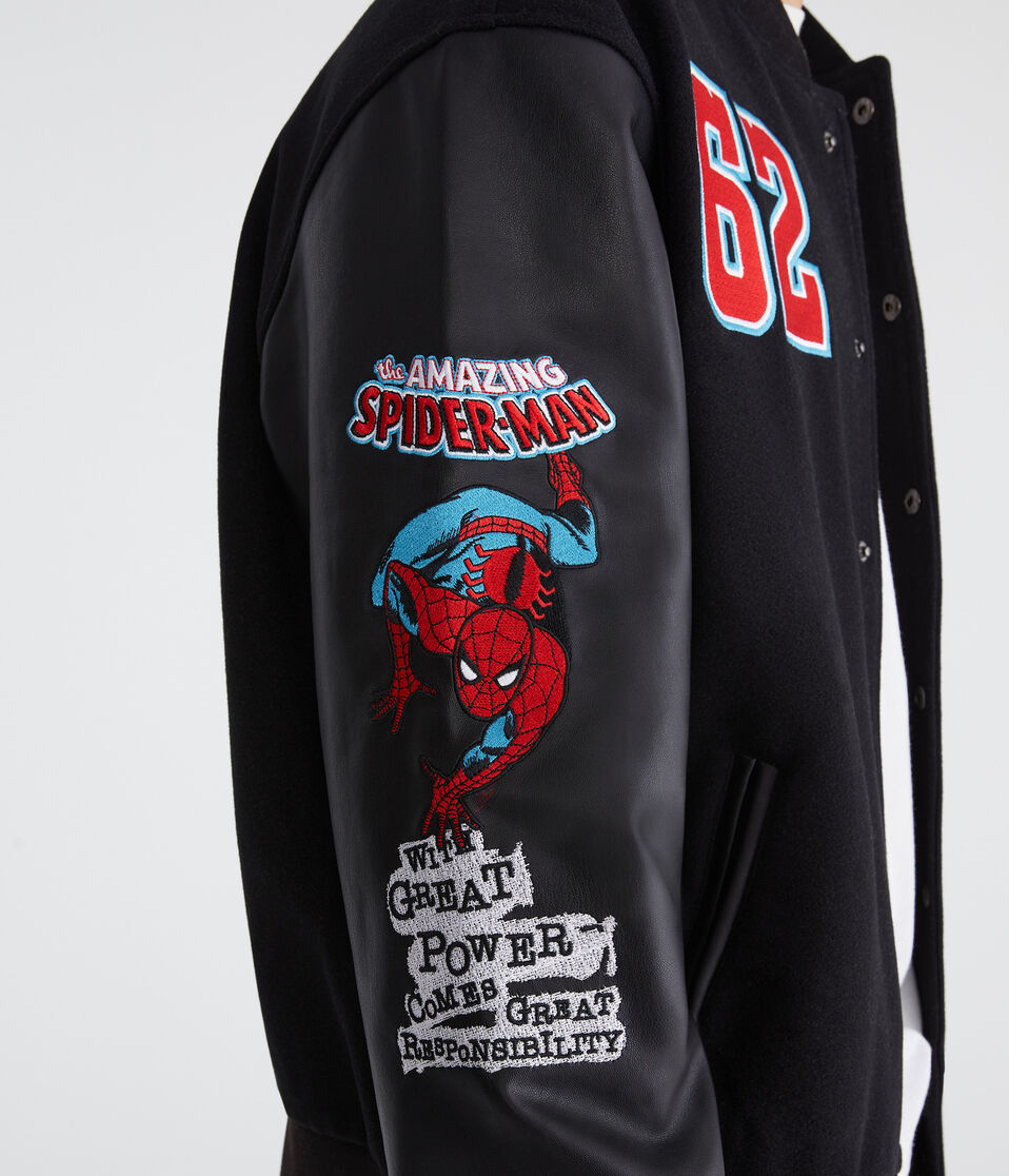Marvel | Aero Spider-Man Varsity Bomber Jacket