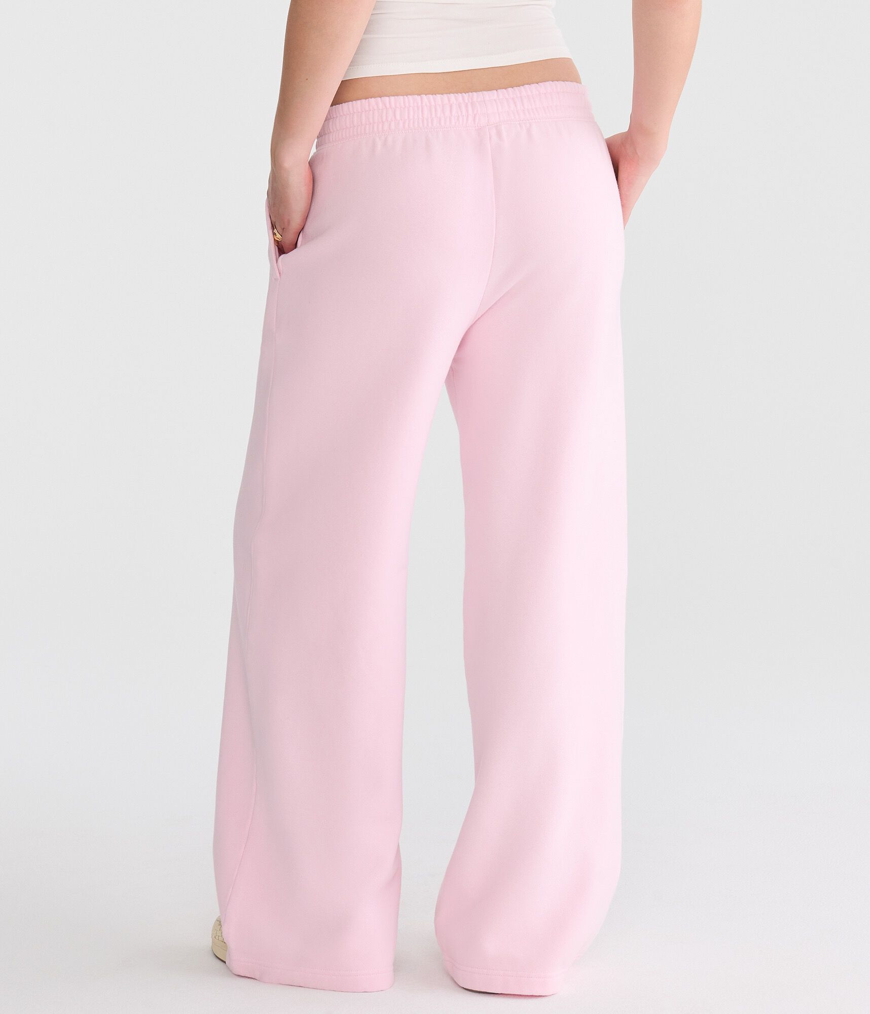 Cloud Soft Mid-Rise Wide Leg Sweatpants