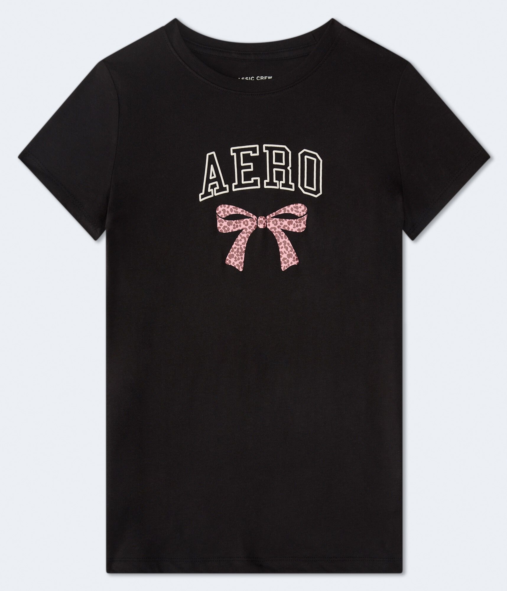 Aero Leopard Bow Graphic Tee