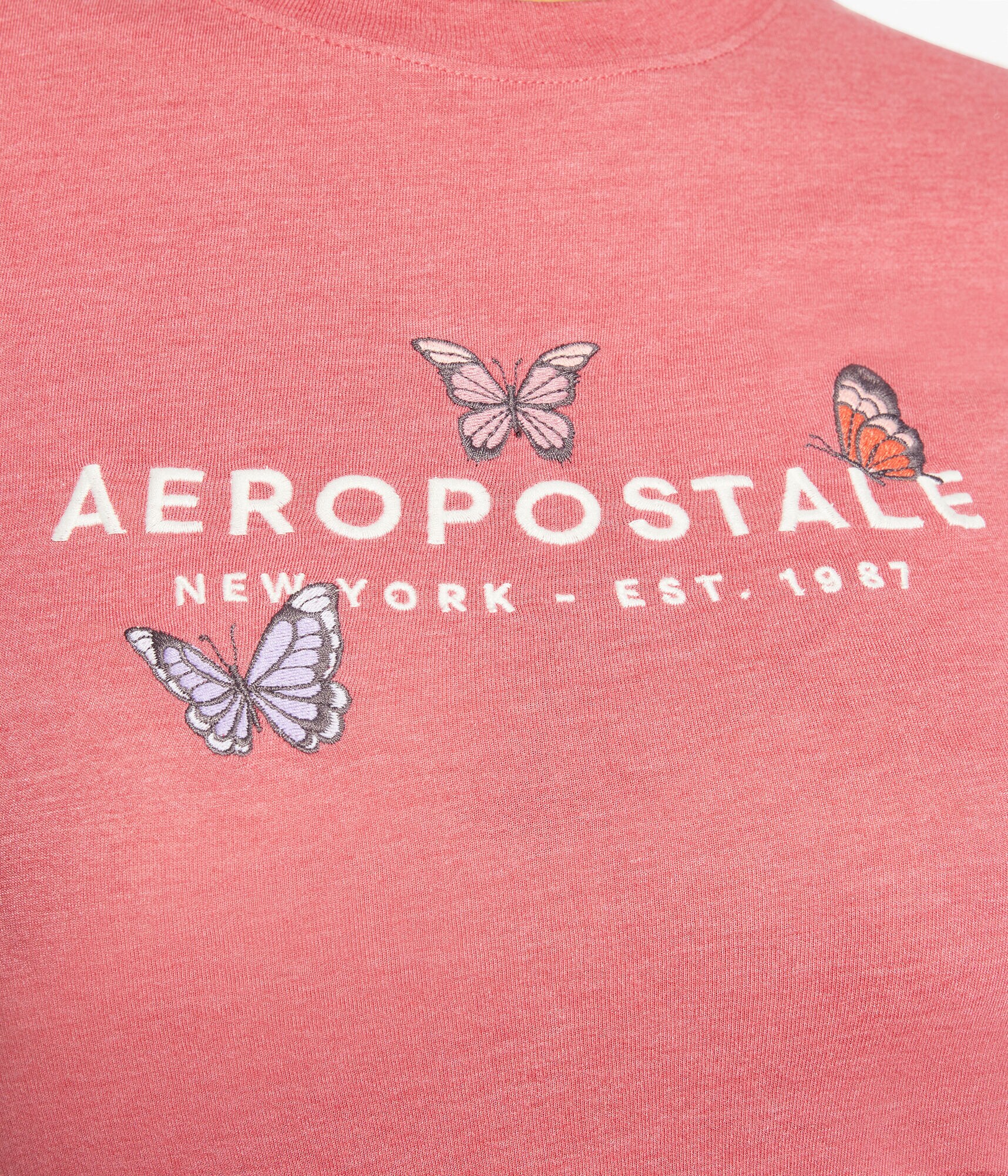 Aeropostale Butterflies Graphic Tee