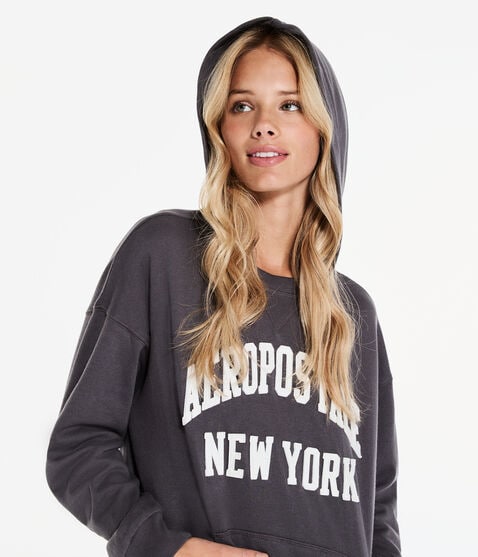 Aeropostale New York Oversized Pullover Hoodie