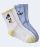 Key West Crew Sock 2-Pack