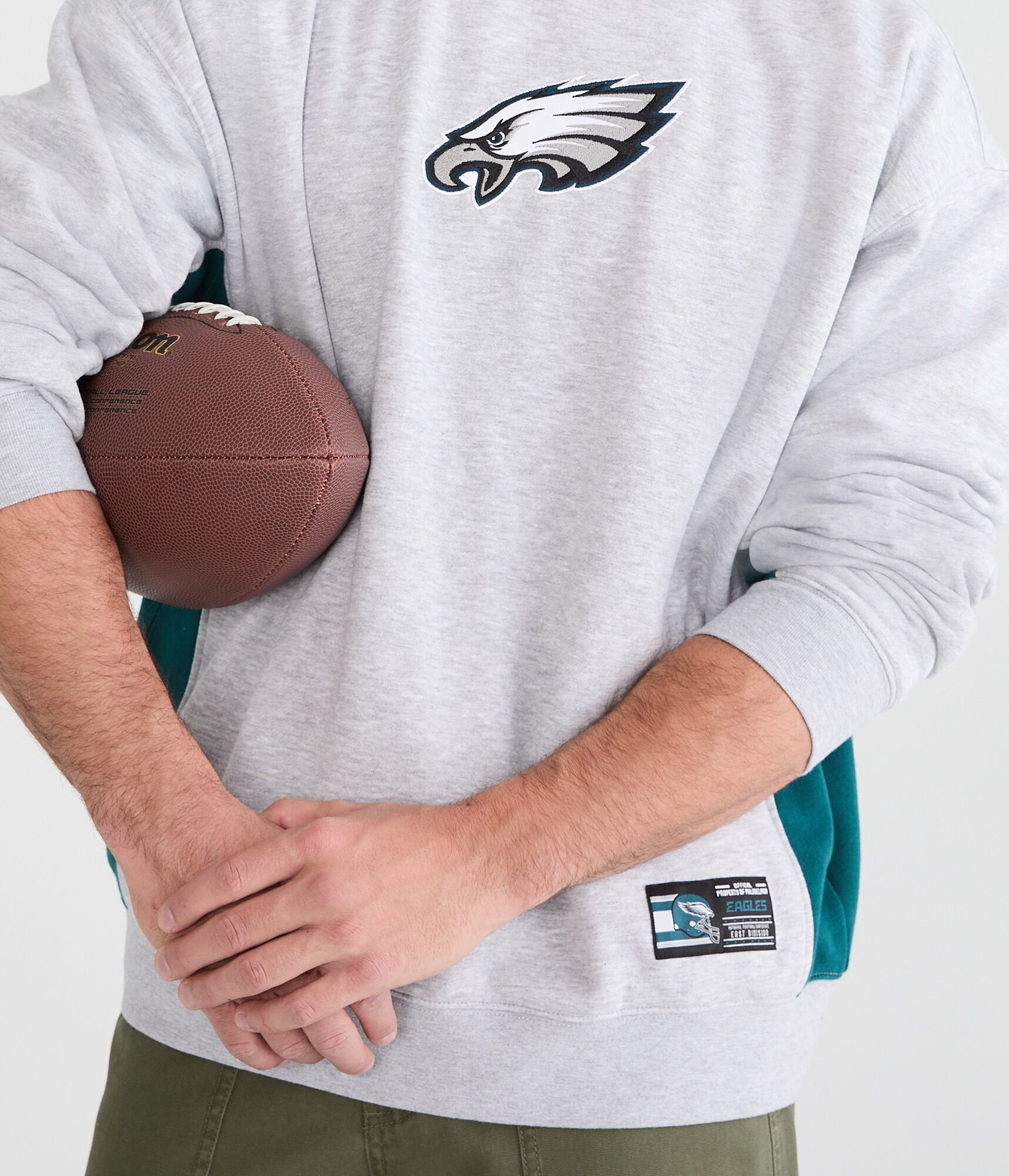 Philadelphia Eagles Logo Crew Sweatshirt