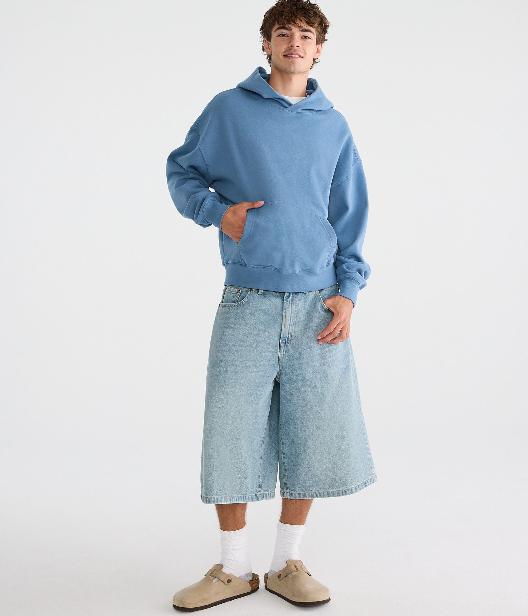 Cloud Soft Boxy Pullover Hoodie