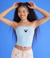 Mickey & Friends | Aero Minnie Mouse Cropped Tube Top