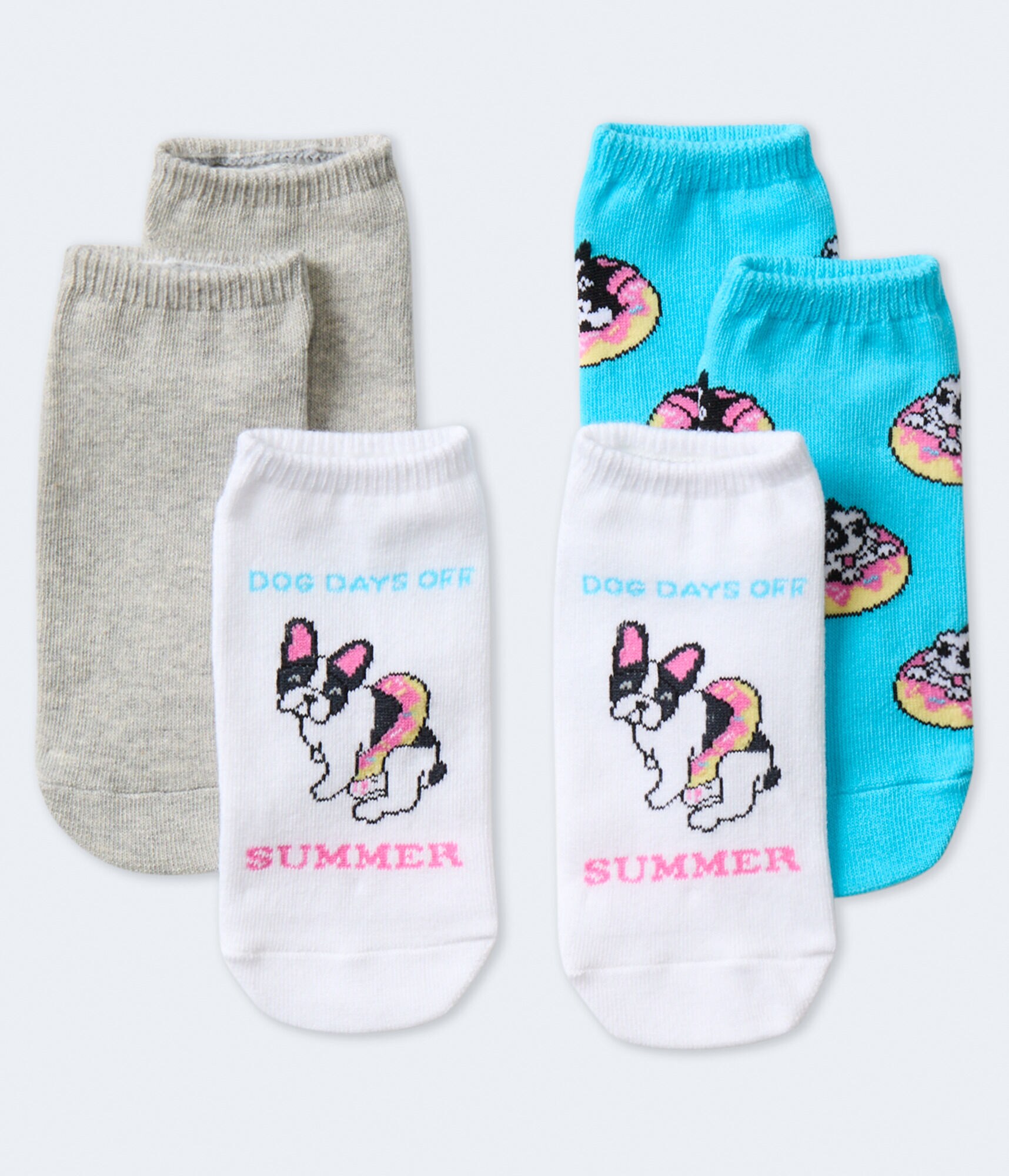 Donut Dog Ankle Sock 3-Pack
