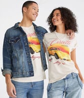 Corvette Stingray Racing Oversized Graphic Tee