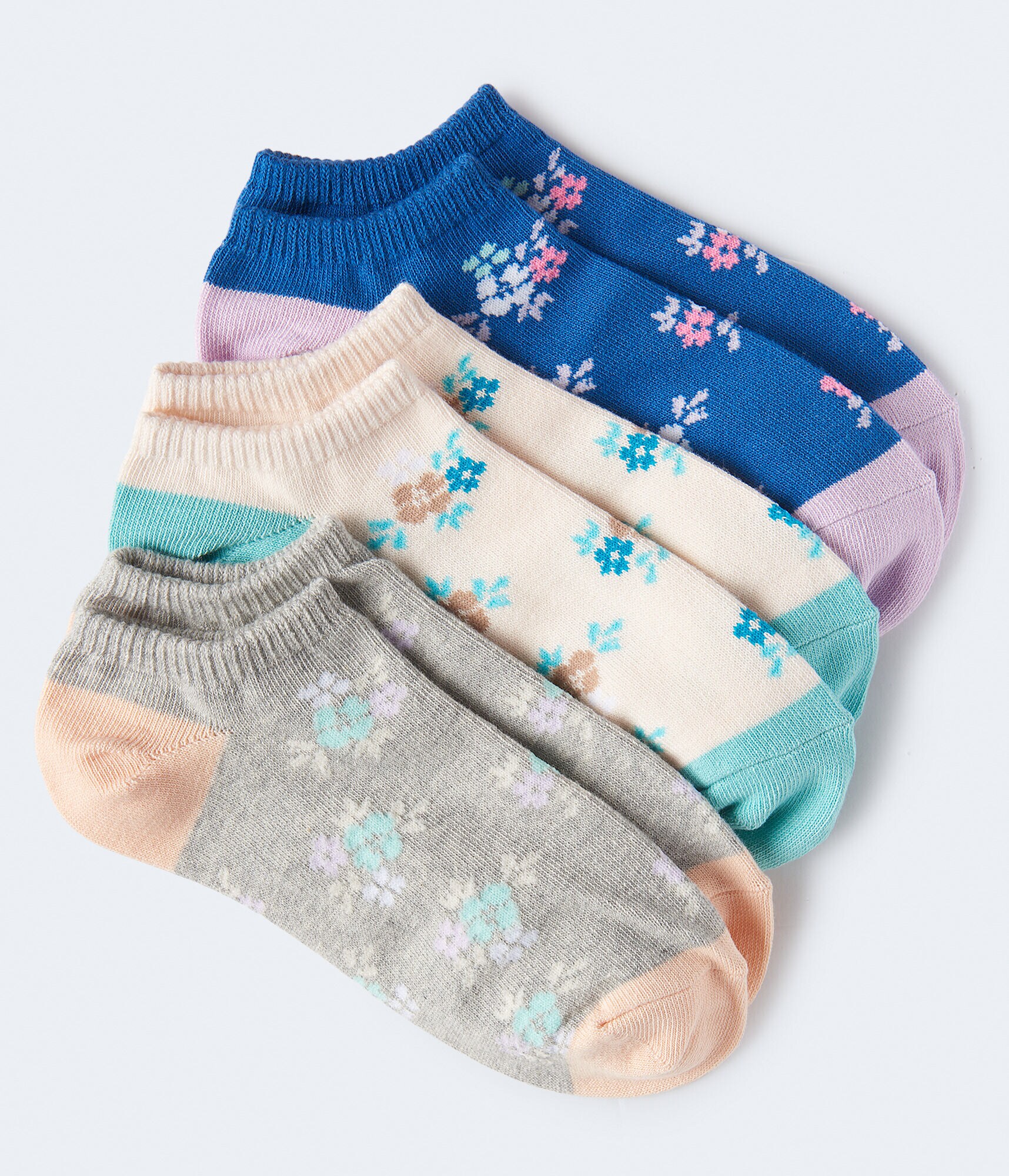 Floral Ankle Sock 3-Pack