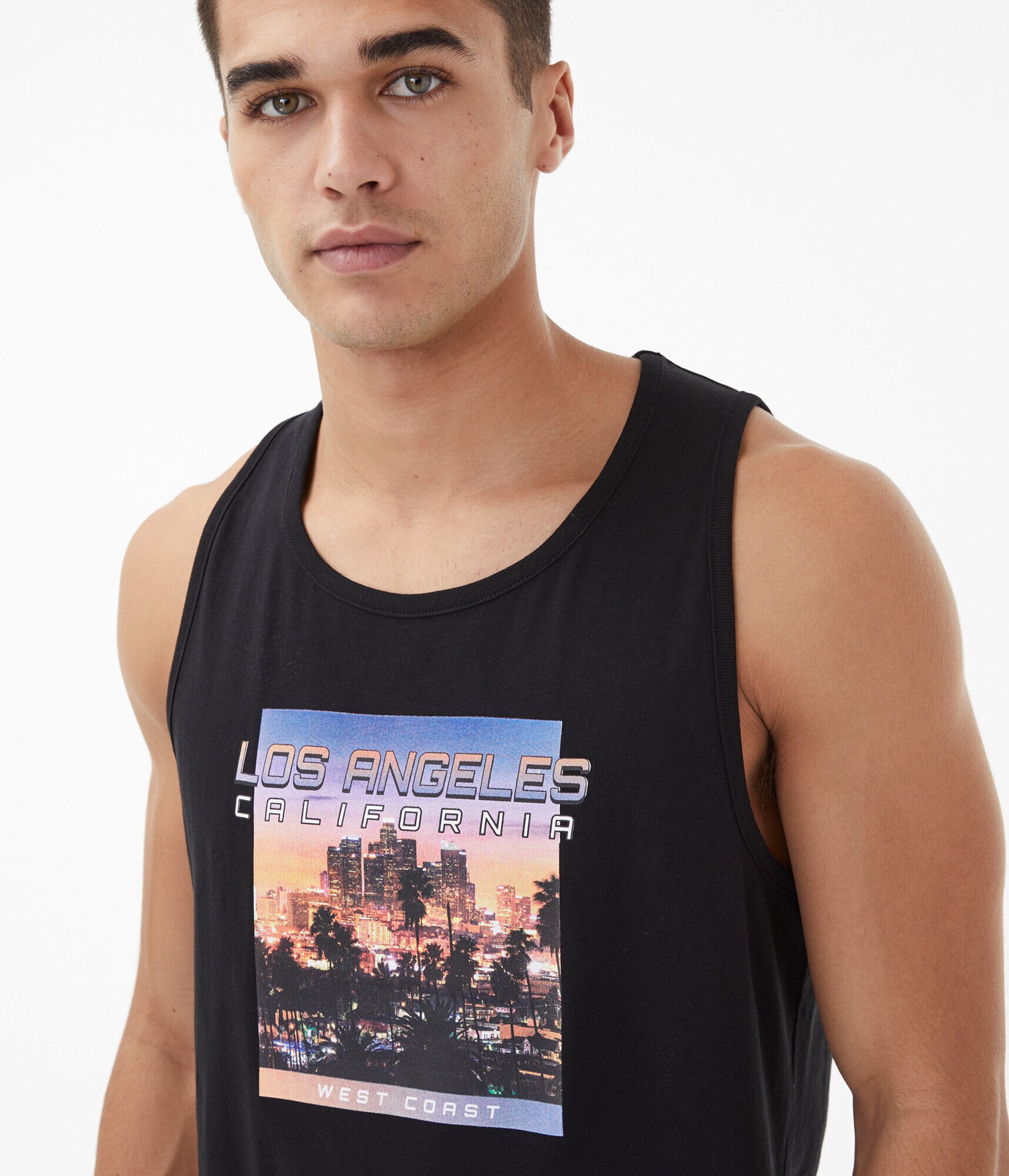 Los Angeles Graphic Muscle Tank