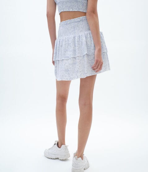 Floral Garden Tiered Skirt