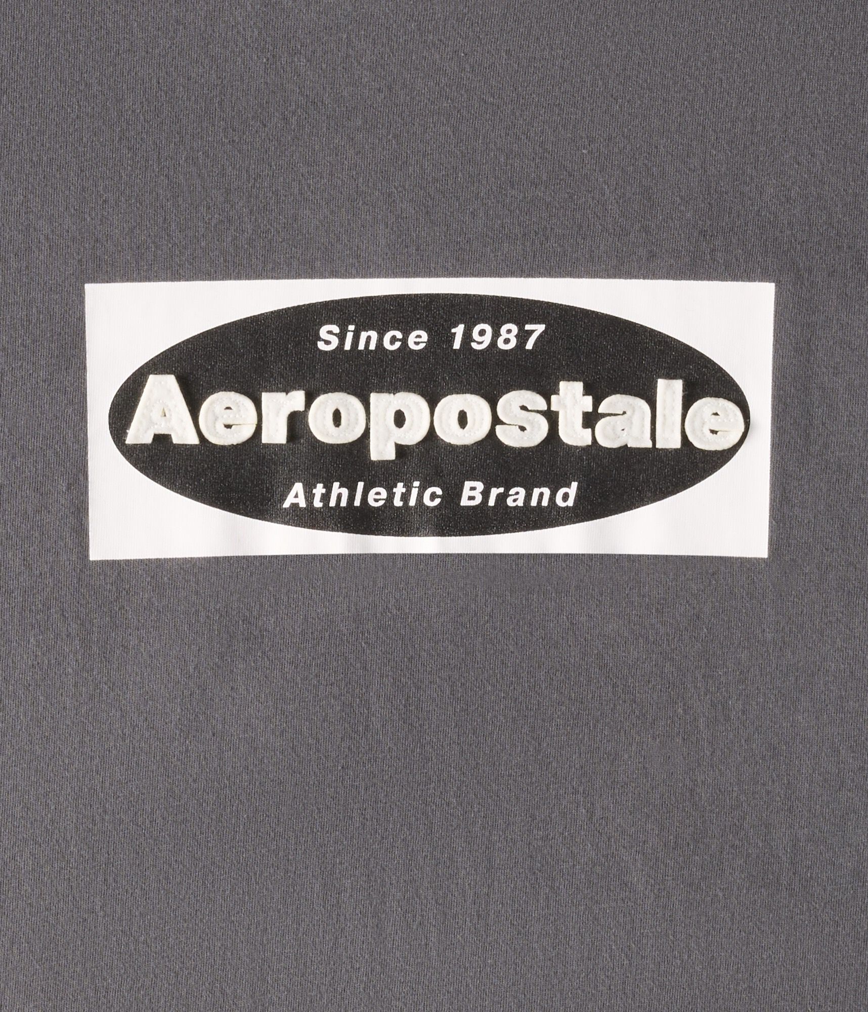 Aeropostale Box Logo Appliqué Graphic Tee