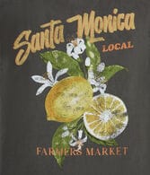 Santa Monica Lemons Graphic Tee