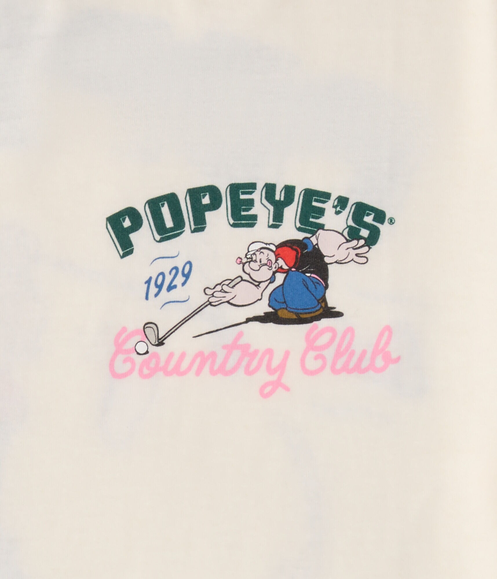Popeye's Country Club Relaxed Graphic Tee