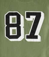 Oversized 87 Appliqué Graphic Tee