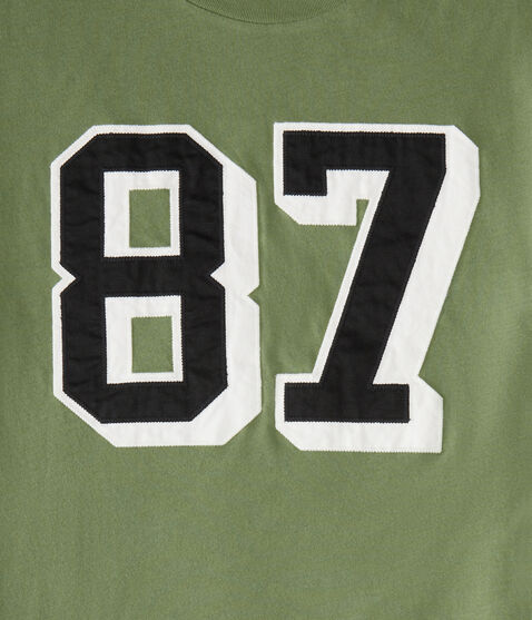 Oversized 87 Appliqué Graphic Tee Oversized 87 Appliqué Graphic Tee