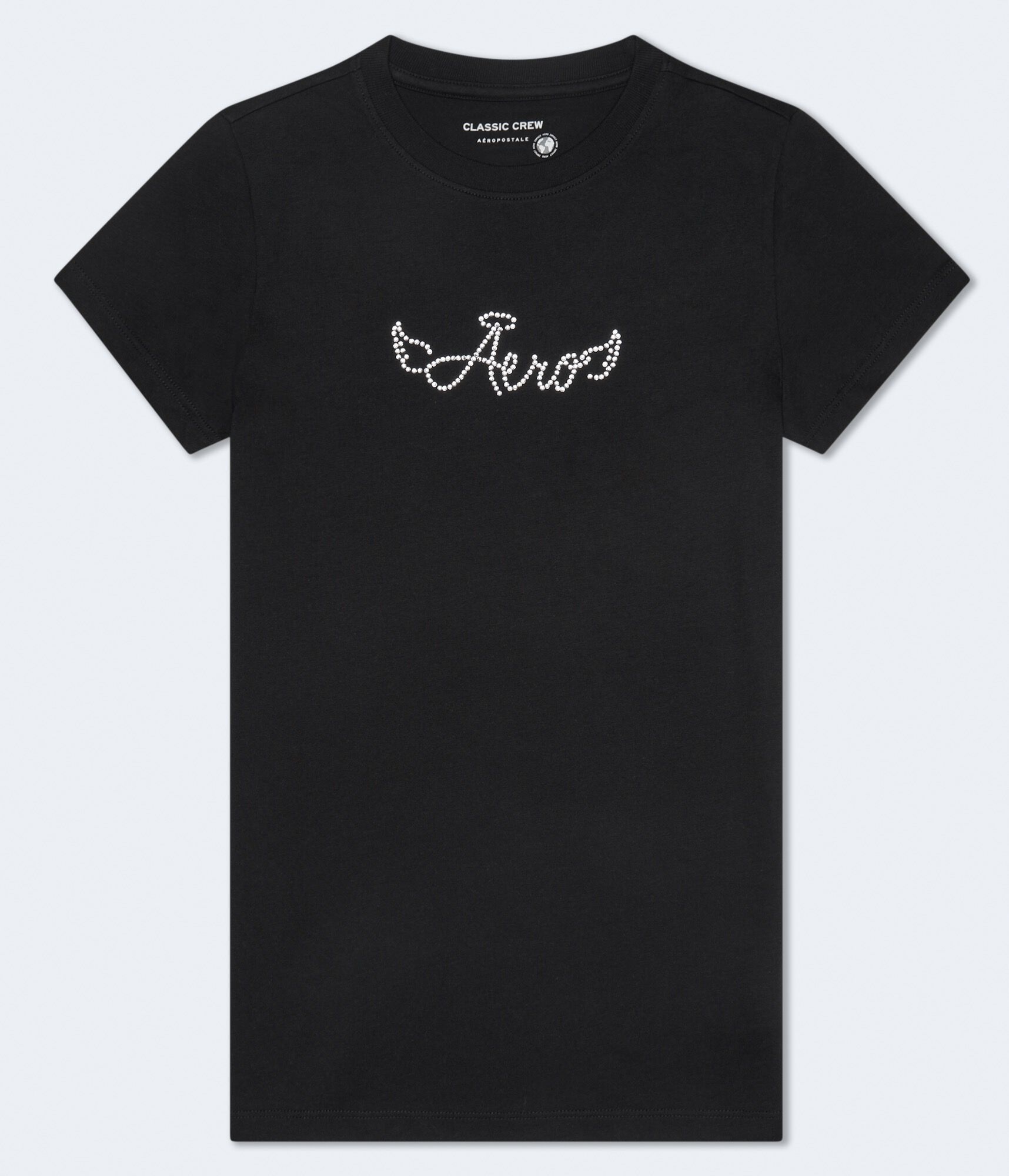 Aero Rhinestone Wings Graphic Tee