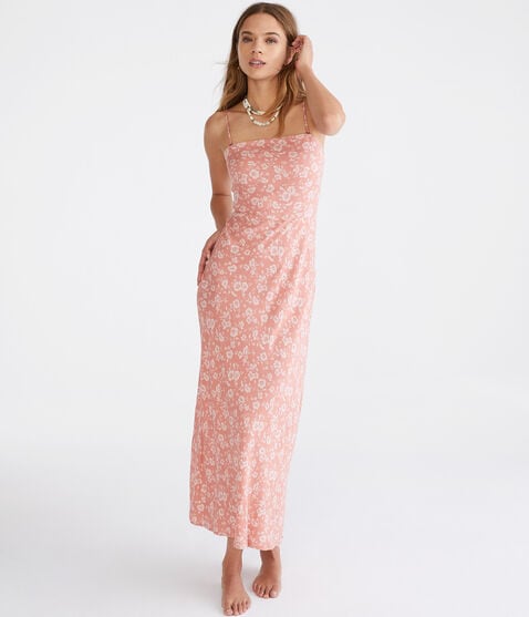 Floral Strapless Maxi Dress Floral Strapless Maxi Dress
