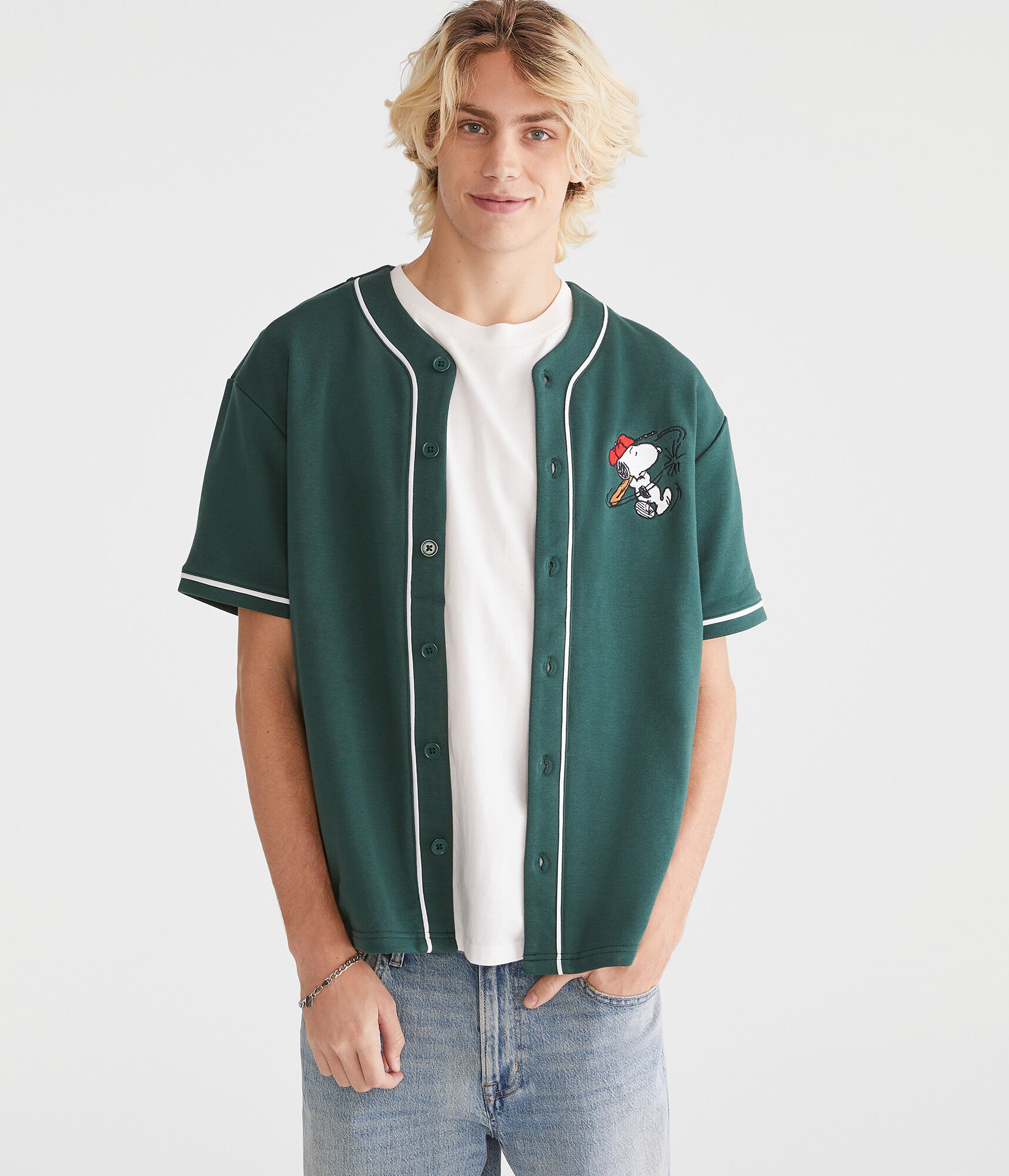 Peanuts® Batter Up Baseball Top
