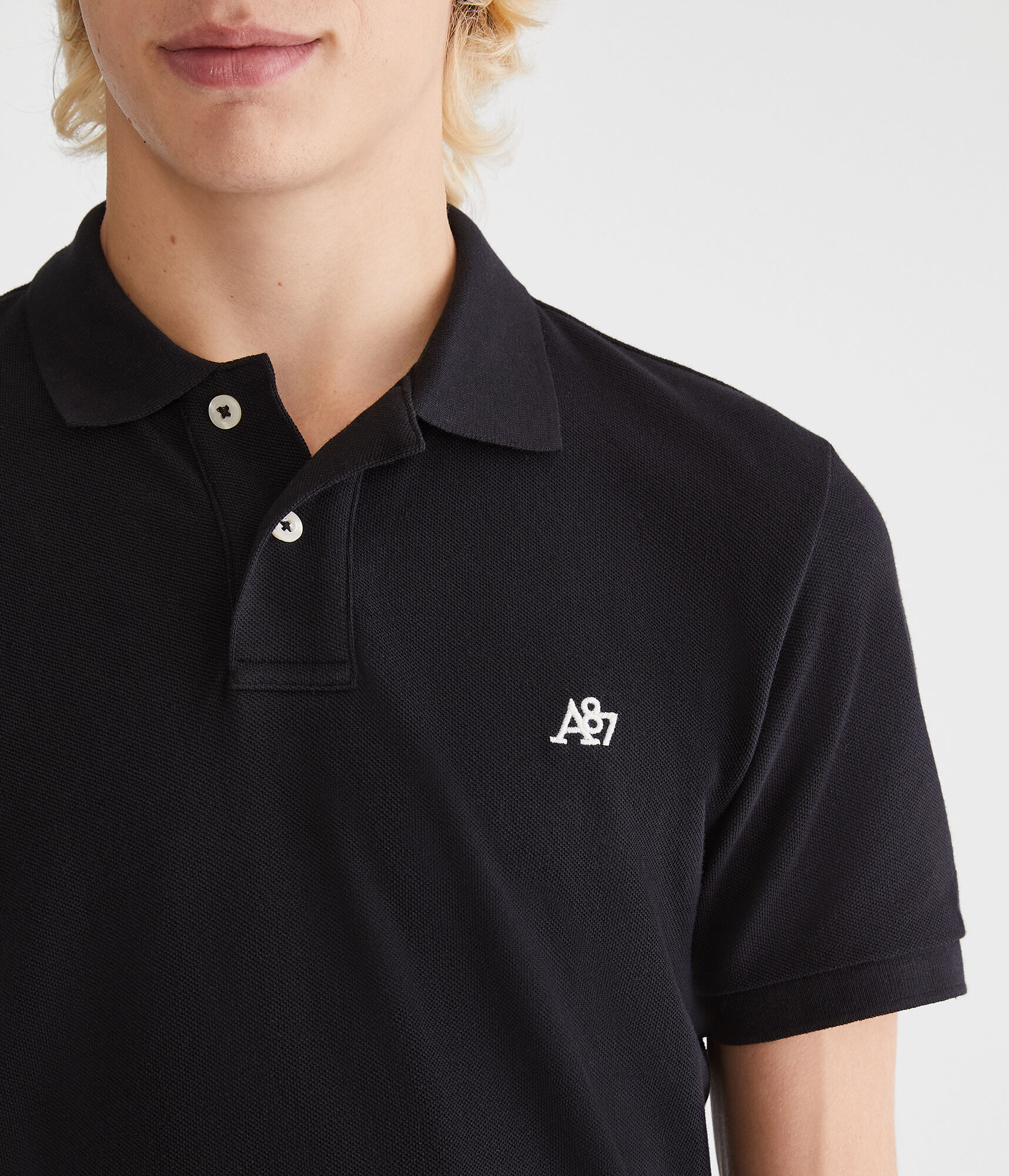 Eco A87 Logo Piqu&eacute; Polo