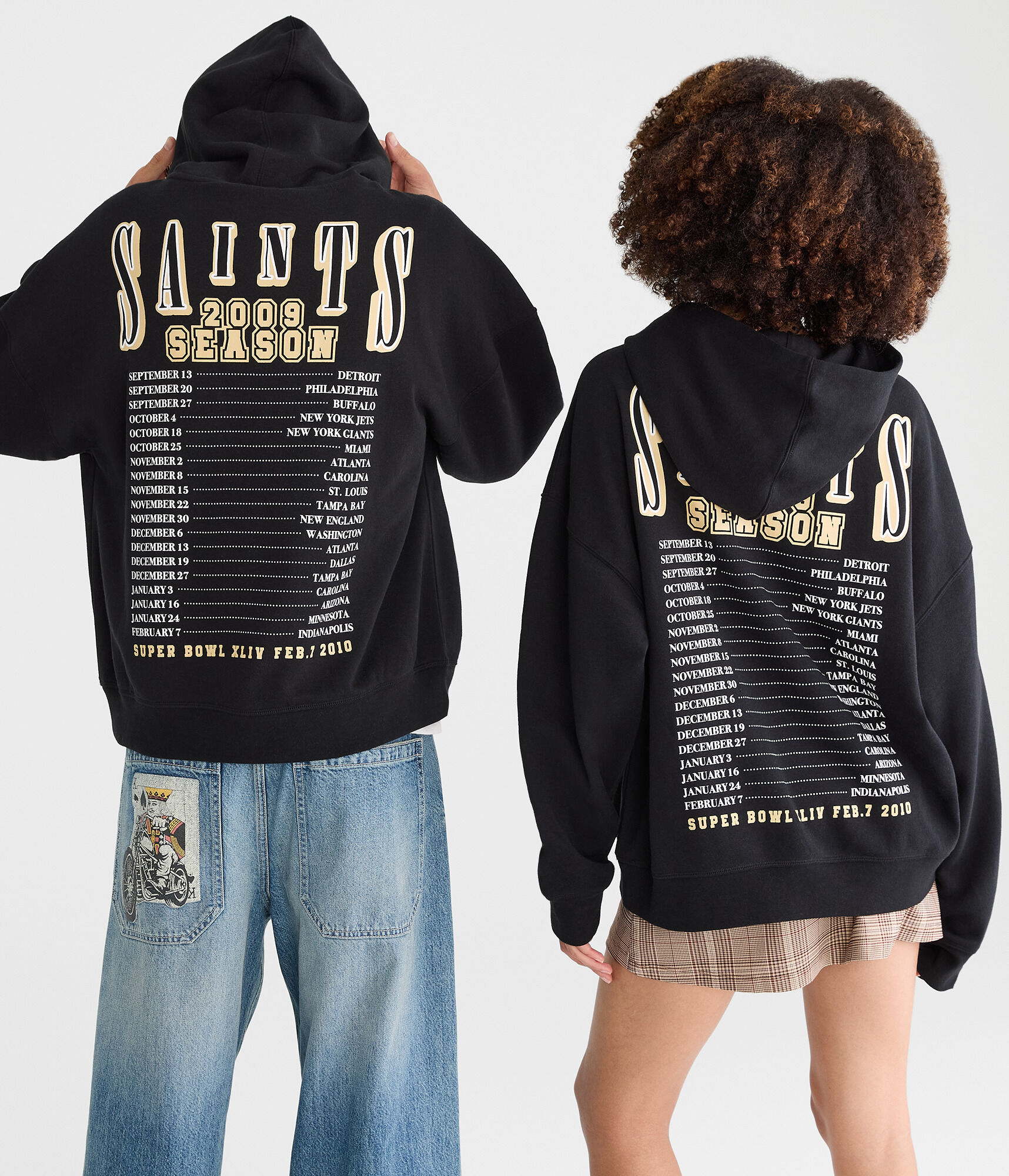 New Orleans Saints 2009 Season Pullover Hoodie