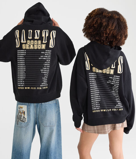 New Orleans Saints 2009 Season Pullover Hoodie New Orleans Saints 2009 Season Pullover Hoodie