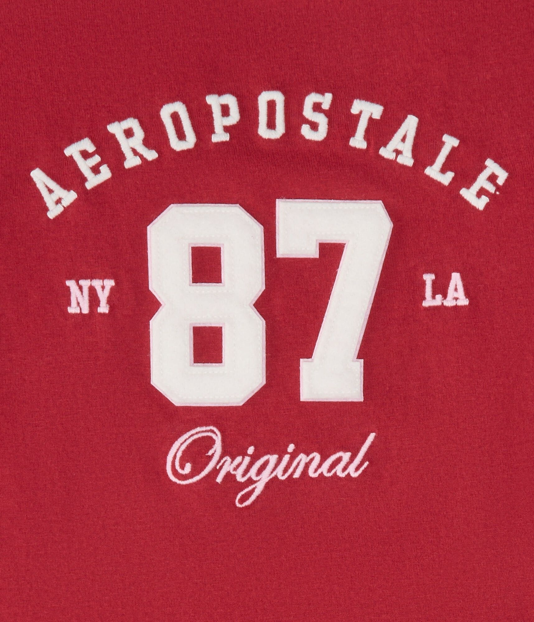 Aeropostale 87 Appliqu&eacute; Graphic Tee