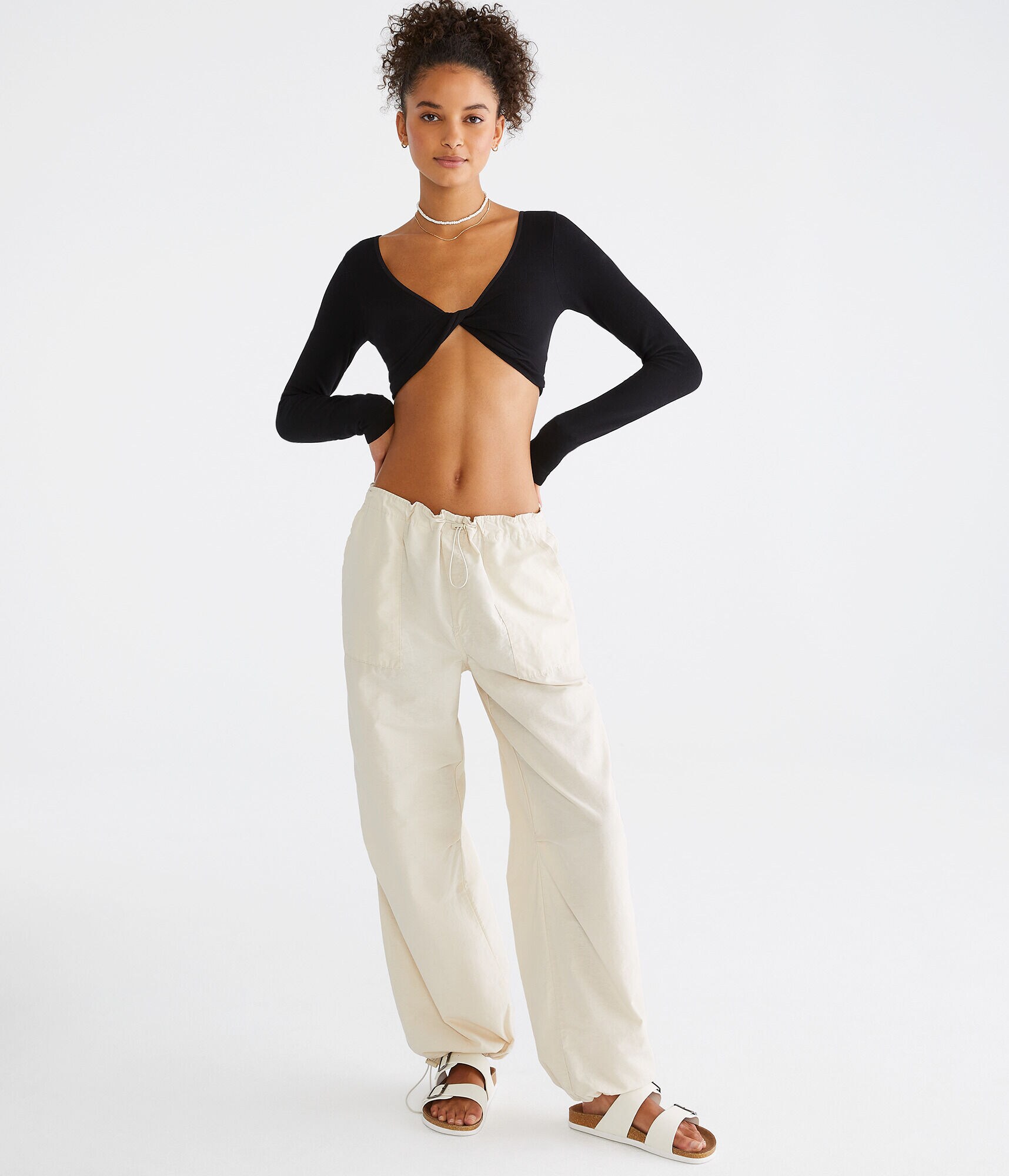 Baggy Parachute Pants