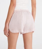 High-Rise Washed Dolphin Shorts