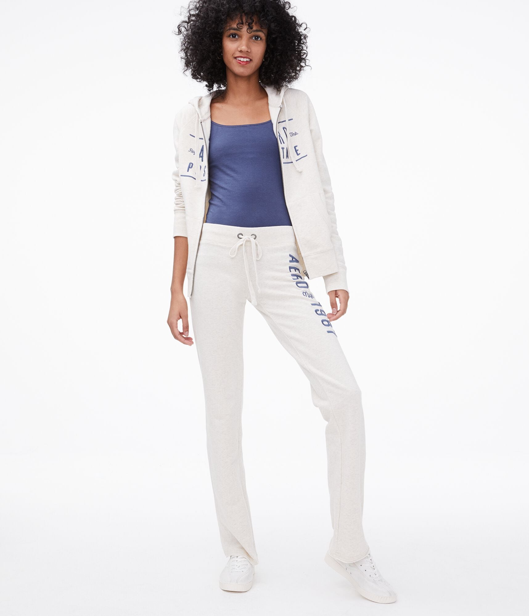 Aero NYC 1987 Fit &amp; Flare Sweatpants