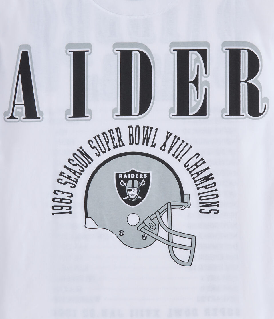 Las Vegas Raiders Super Bowl Boxy Graphic Tee