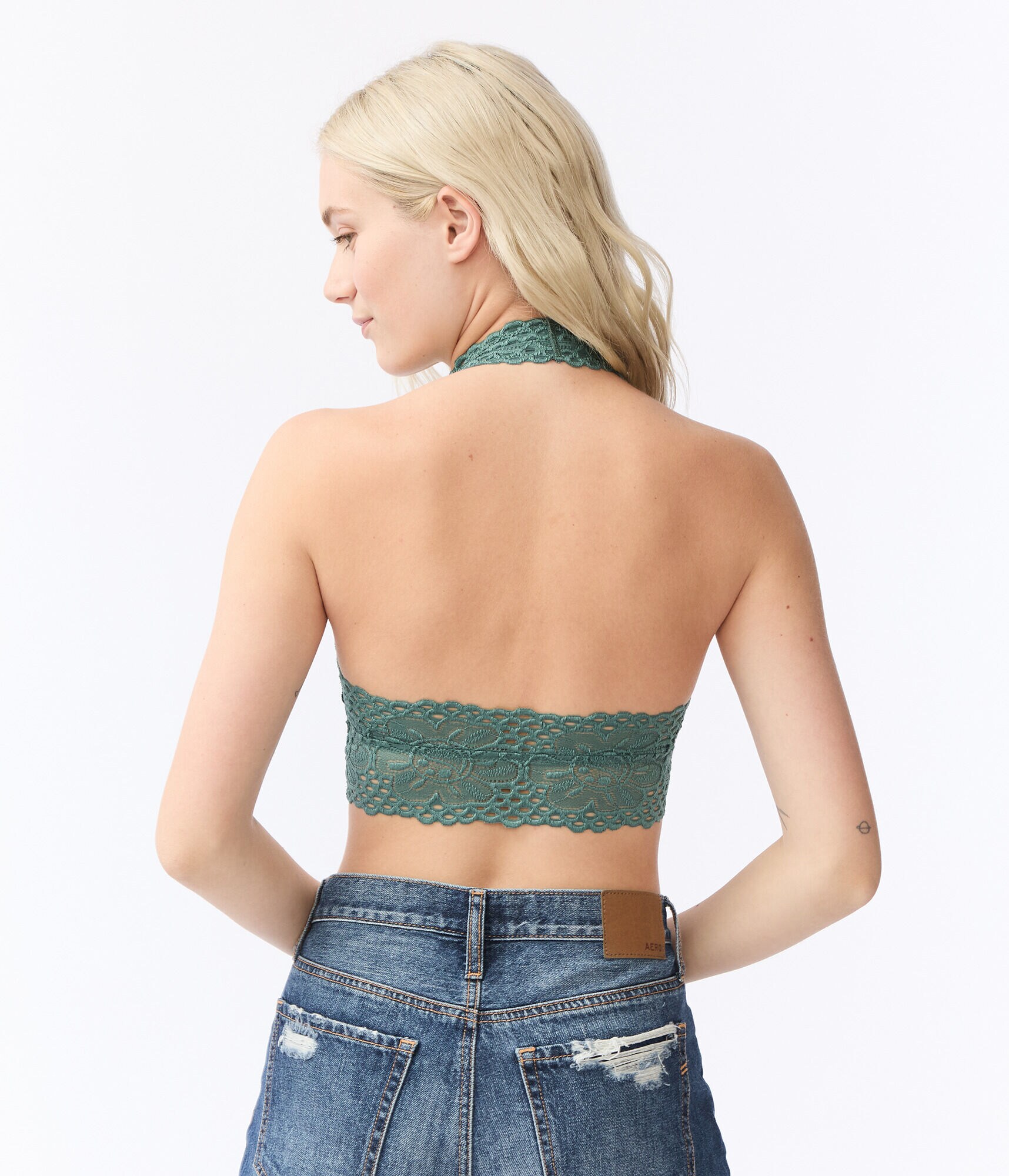 Lace Halter Bralette