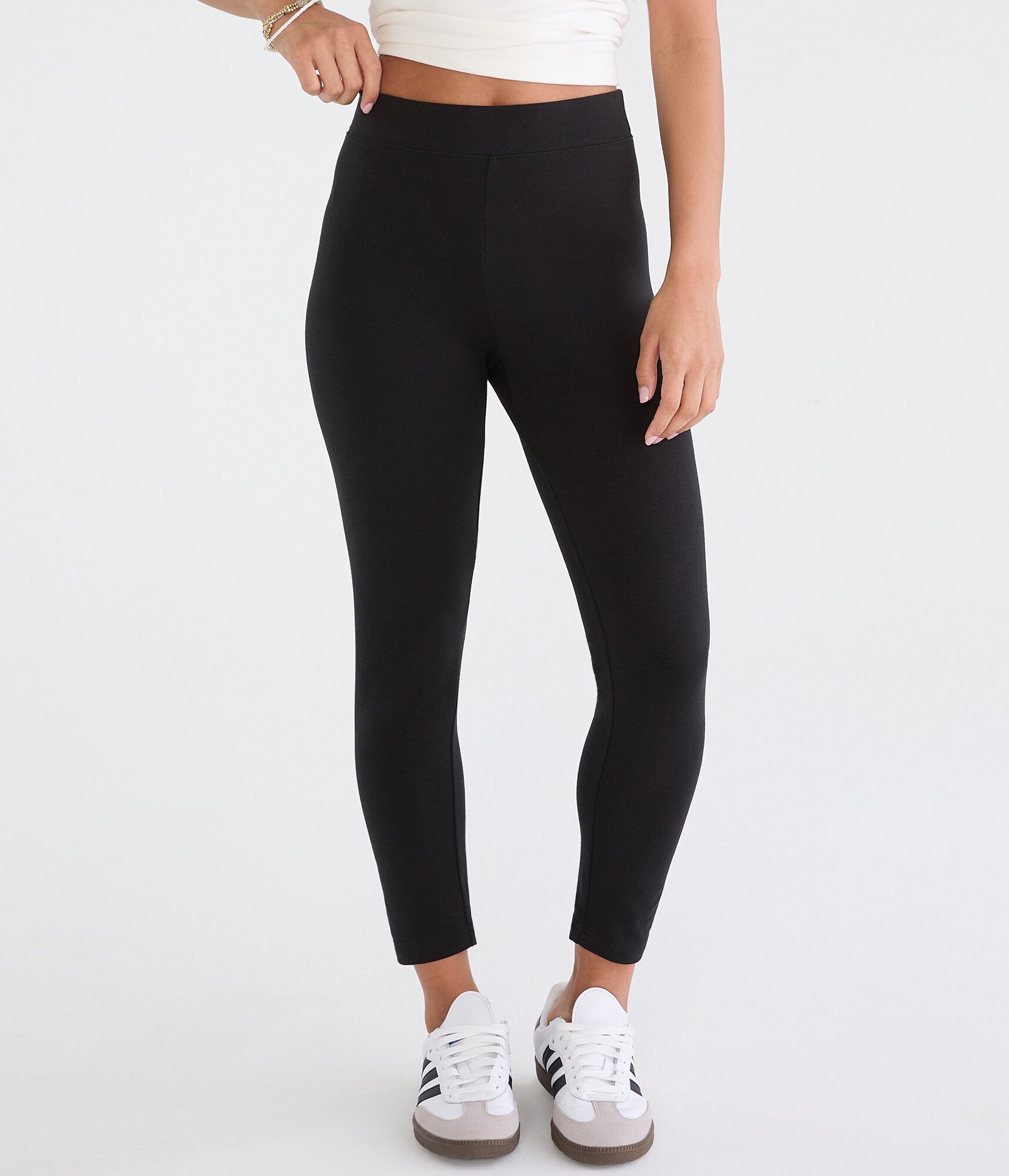 High-Rise Capri Leggings