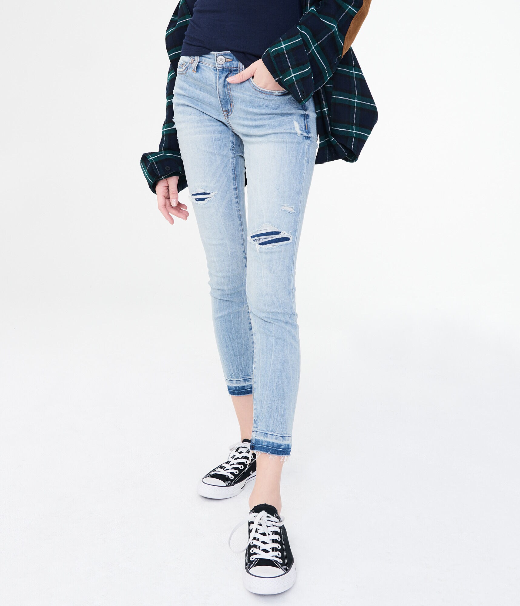 Seriously Stretchy Low-Rise Ankle Jegging