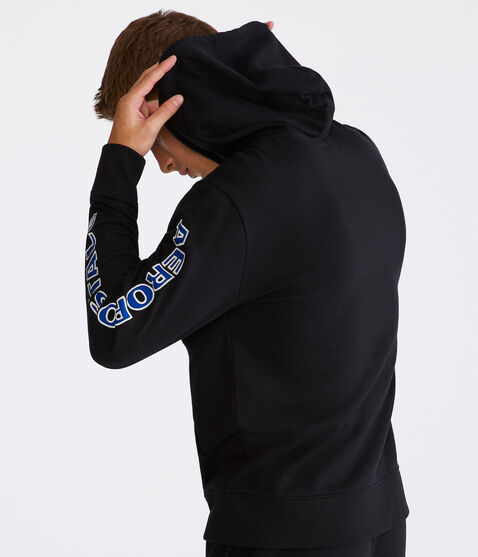 Aeropostale Logo Heritage Full-Zip Hoodie Aeropostale Logo Heritage Full-Zip Hoodie