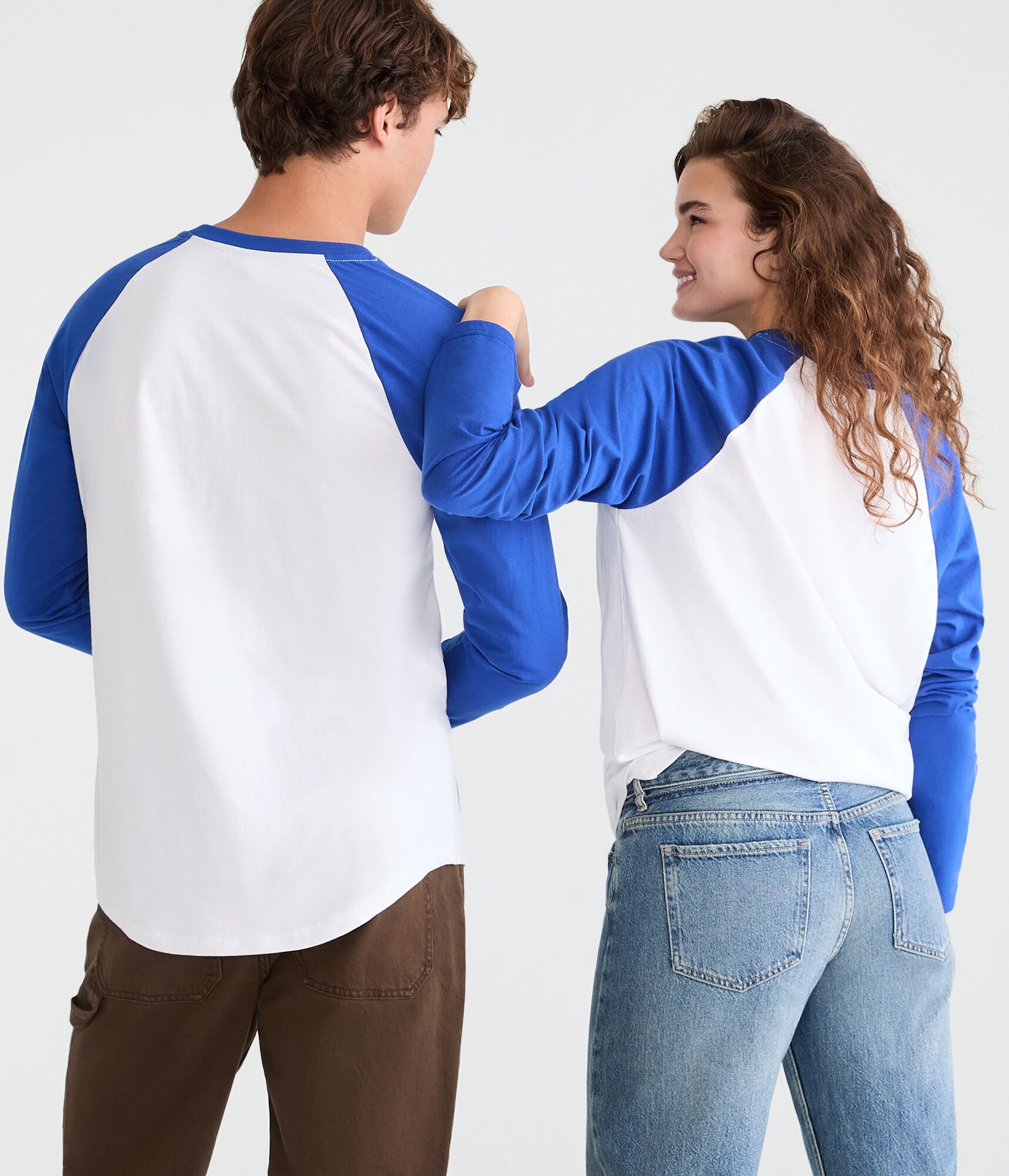 Long Sleeve Seattle Seahawks Football Relaxed Raglan Graphic Tee