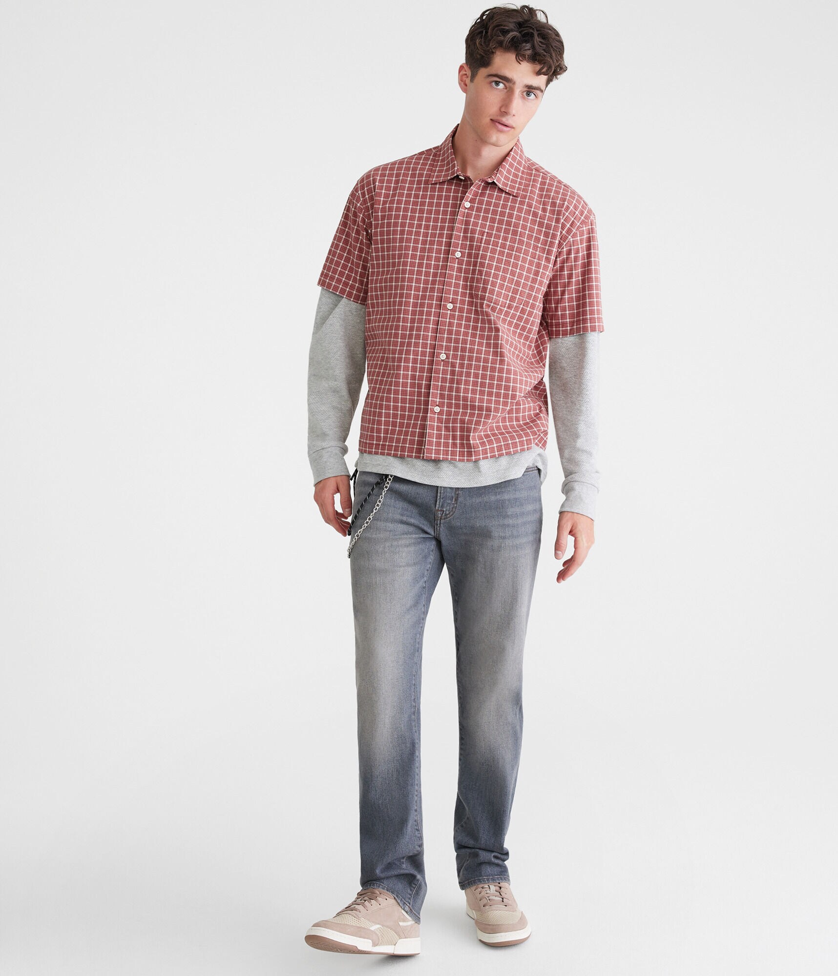 N M THICKENDED W／耳　straight pants21aw Levi's® Xx Chino Authentic Straight Fit Men's Pants - Brown