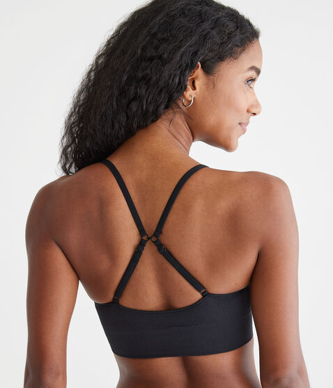 Wear 2 Ways Seamless Ribbed Bralette Wear 2 Ways Seamless Ribbed Bralette