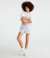 Striped Linen Boxer Shorts