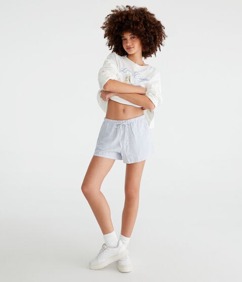 Striped Linen Boxer Shorts Striped Linen Boxer Shorts