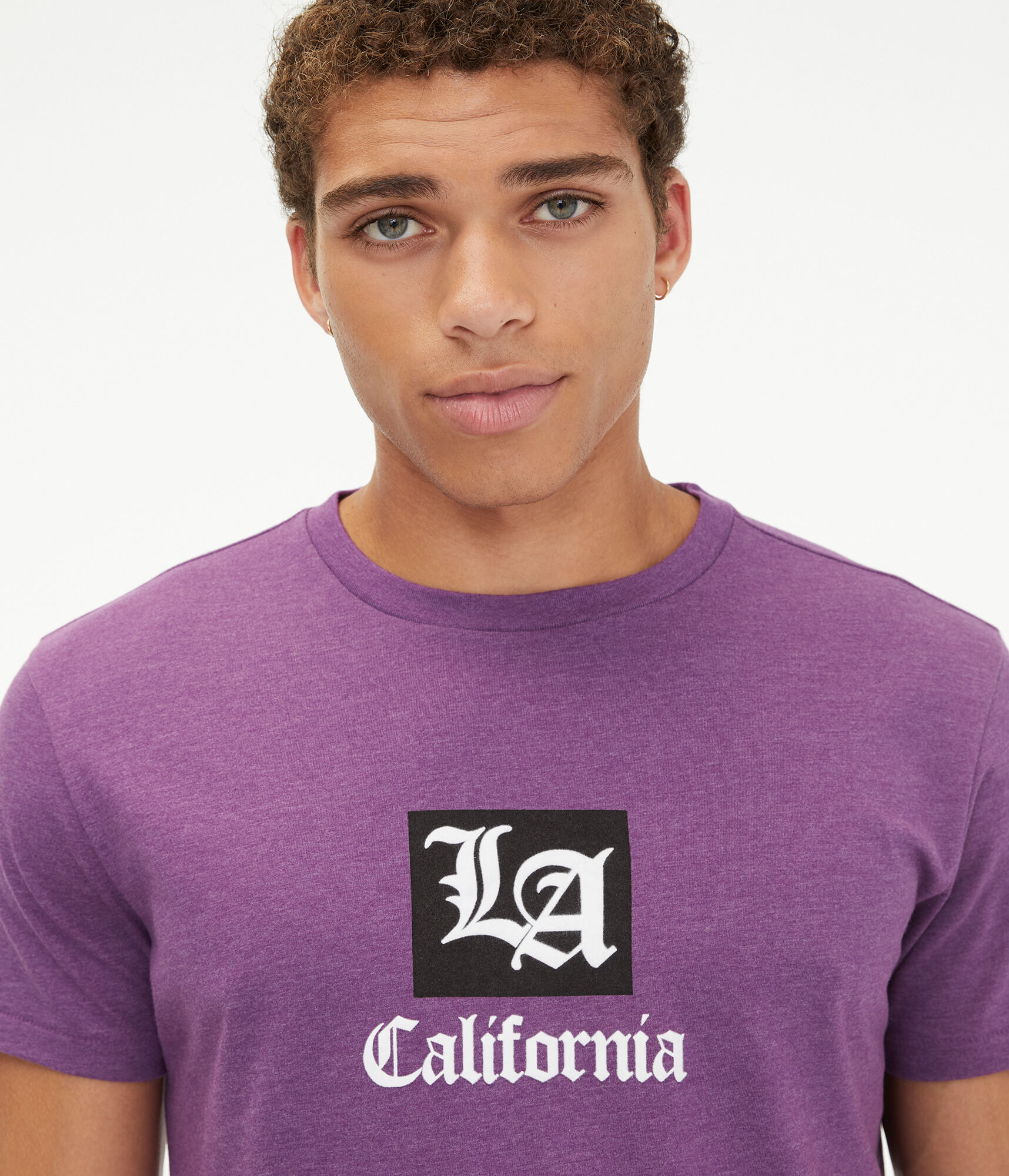 LA California Box Graphic Tee