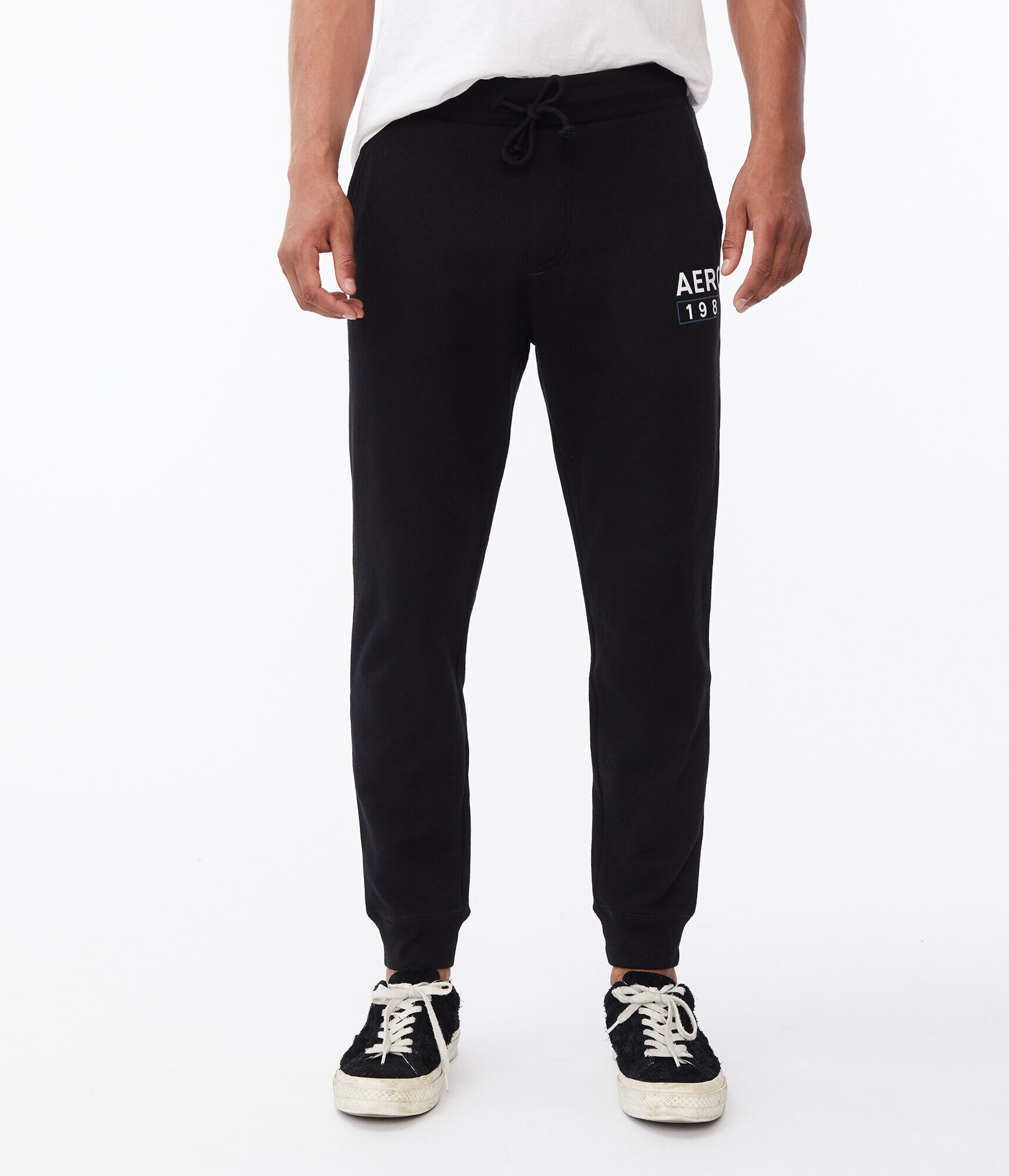 Aero 1987 Box Logo Jogger Sweatpants