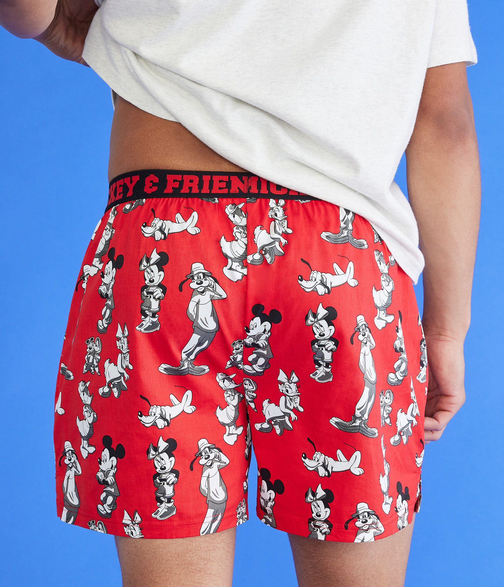 Mickey & Friends | Aero Disney Characters 4" Woven Boxers