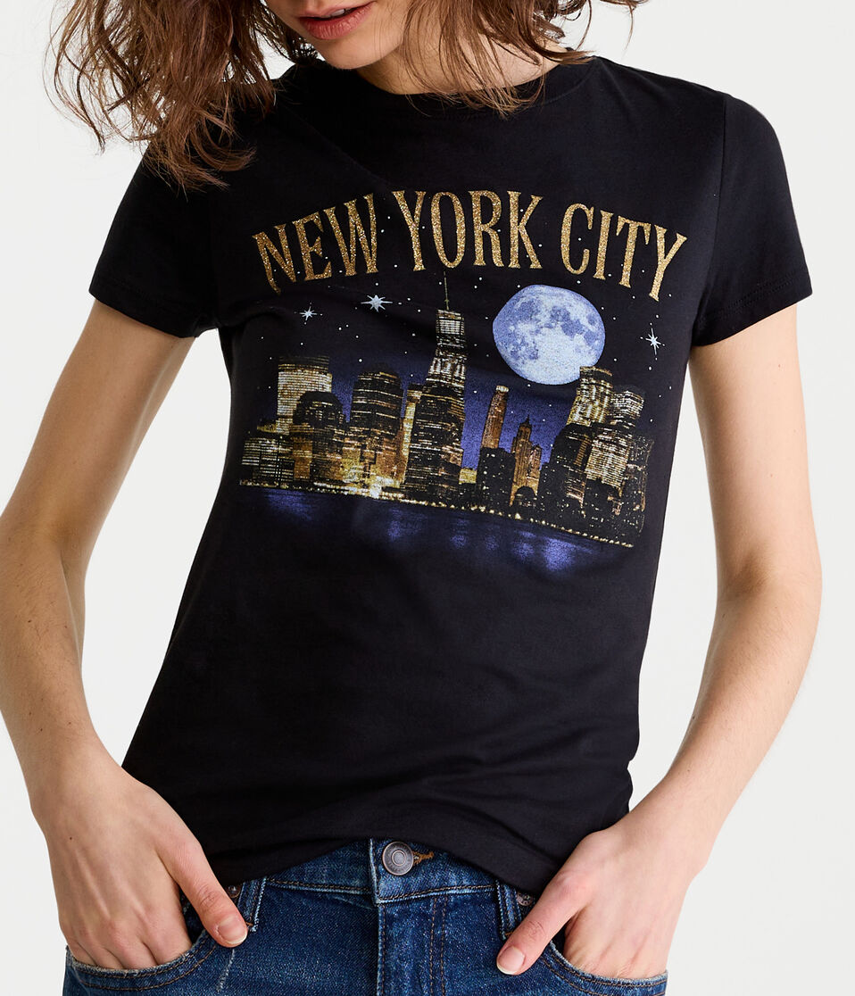 New York Night Graphic Tee