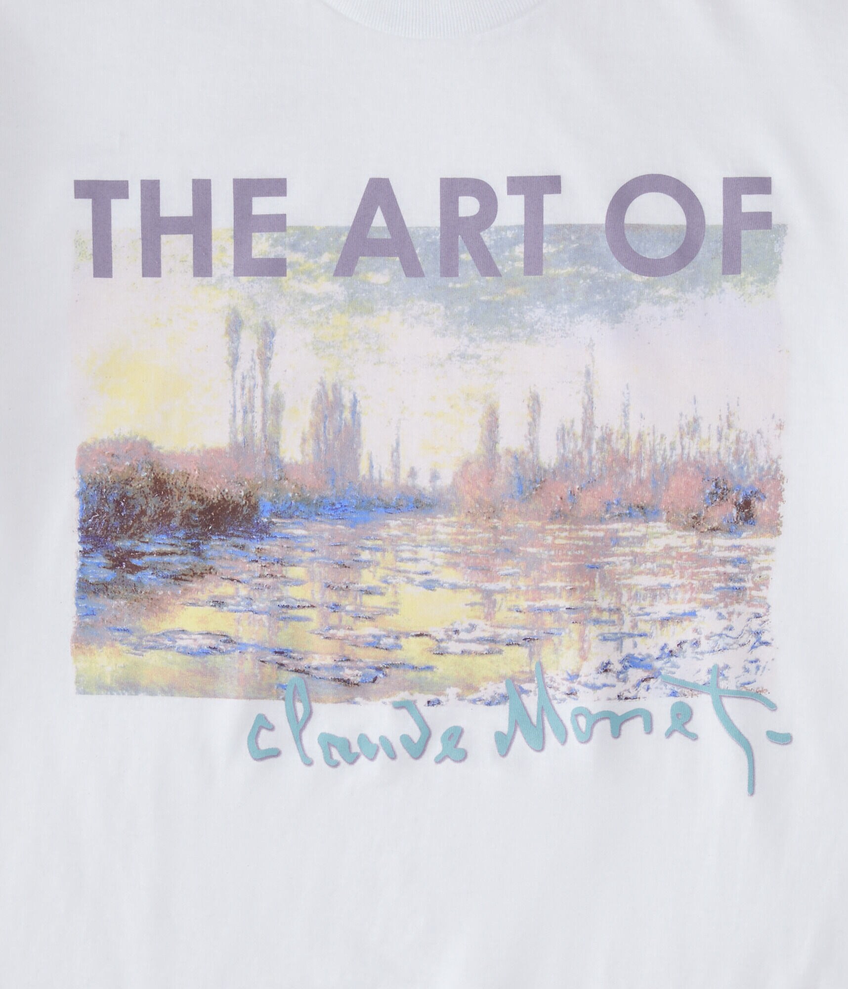 Claude Monet Oversized Graphic Tee